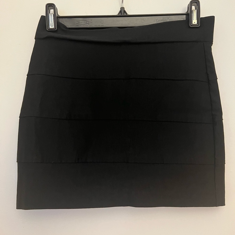 A’gaci Juniors Black Bandage Skirt